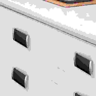 免开孔隐形翻盖抽屉柜门平装拉手 简约明装暗扣手拉环 自攻螺丝把