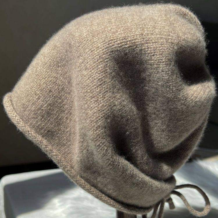 堆堆帽子女秋冬季羊毛显脸小保暖抽绳卷边新款包头毛线帽冷帽,服饰配件/皮带/帽子/围巾,帽子,淘宝优惠券,粉丝福利购,淘宝优惠卷