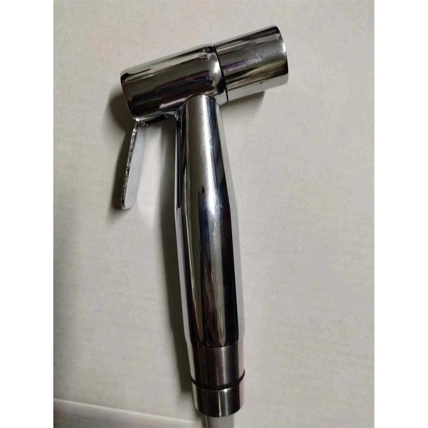 直销新款不锈钢喷枪拉丝黑色金色电镀妇洗器喷头卫生间马桶水枪伴