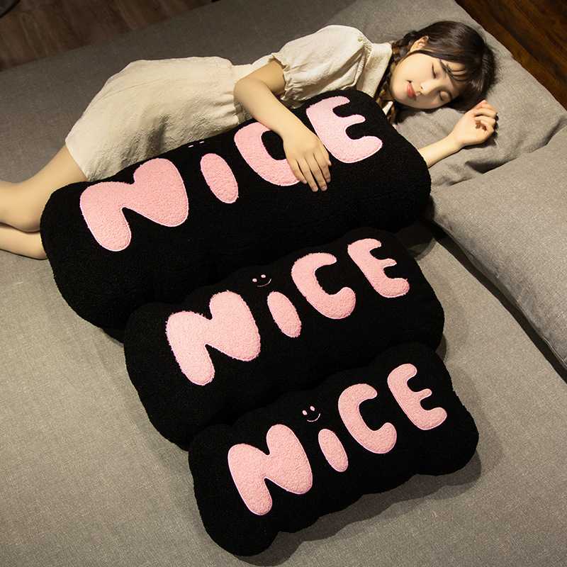 新款直销Ins风长抱枕沙发客厅靠枕nice床头靠背午睡办公室沙发垫8
