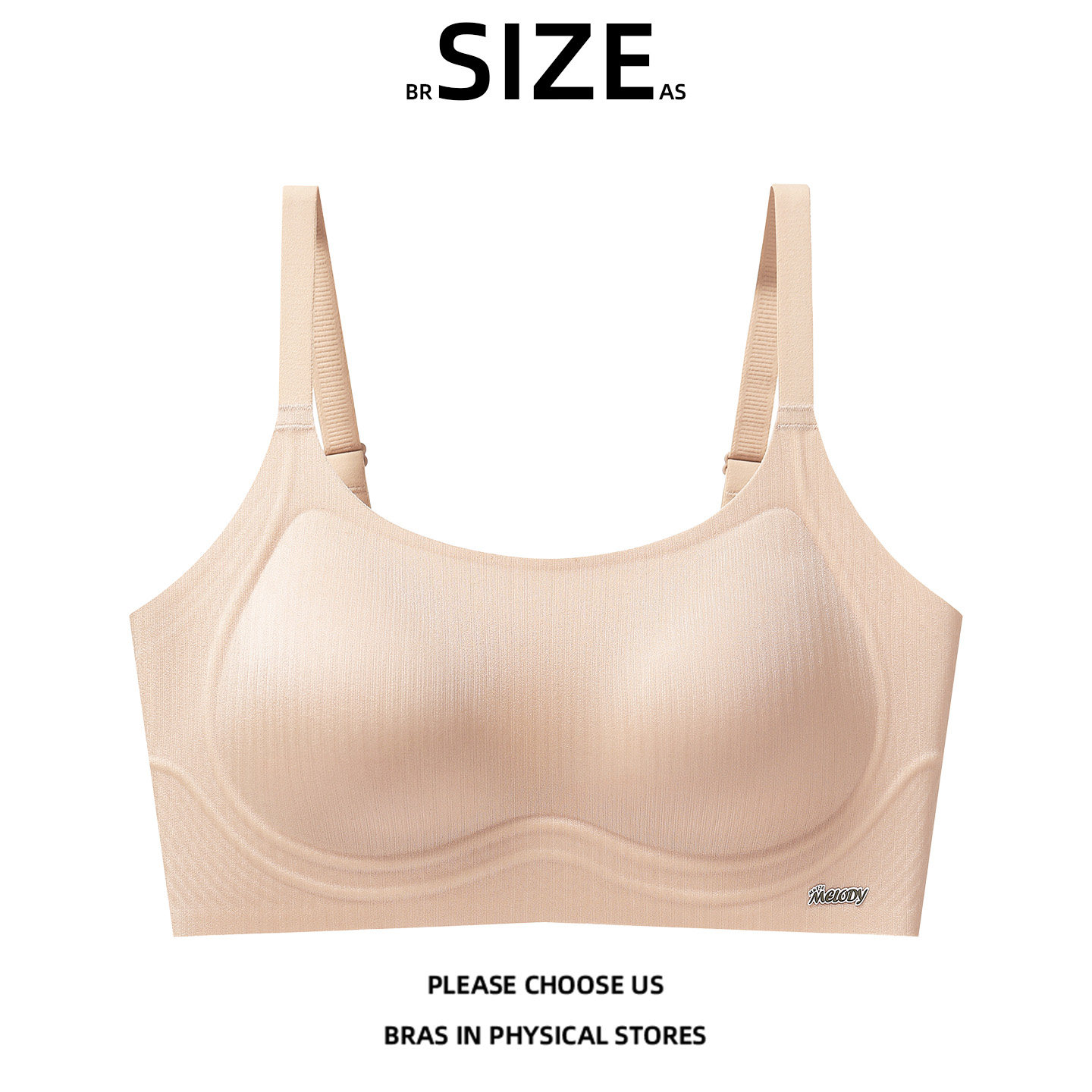 BRA SIZE文胸罩2026新款爆款收副乳上托高质量聚拢内衣品牌旗舰店