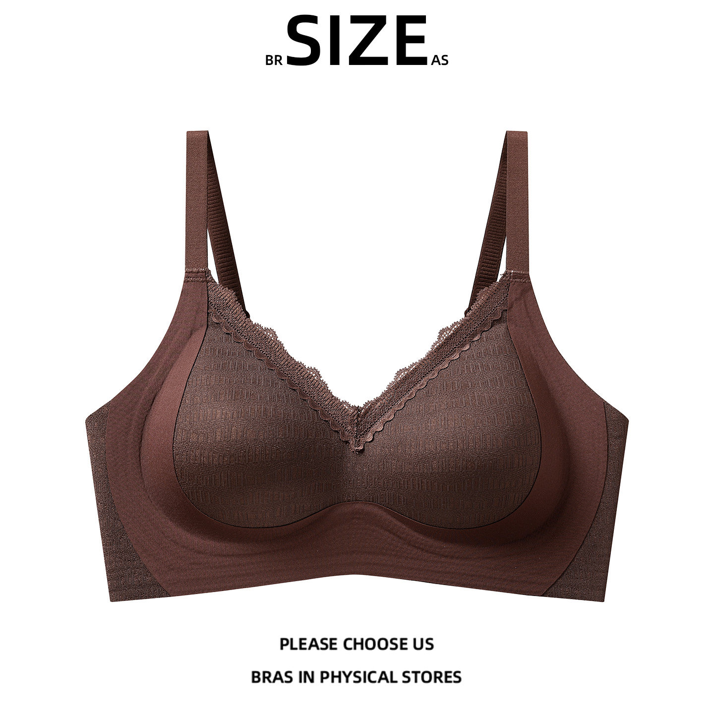 BRA SIZE2026新款爆款夏天无痕无钢圈广东汕头文胸罩女士内衣夏季