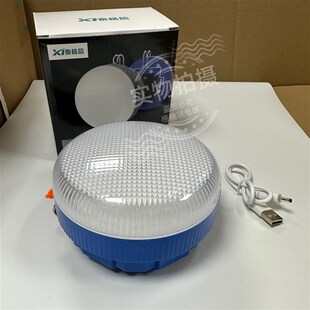 泰格信LED充电锂电池充电应急球泡照明灯户外露营摆摊挂钩磁吸