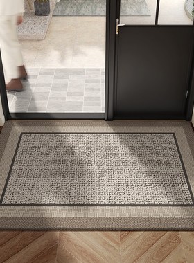 入户门地垫大门口防滑脚垫进门玄关耐脏耐磨地毯高级感可定制