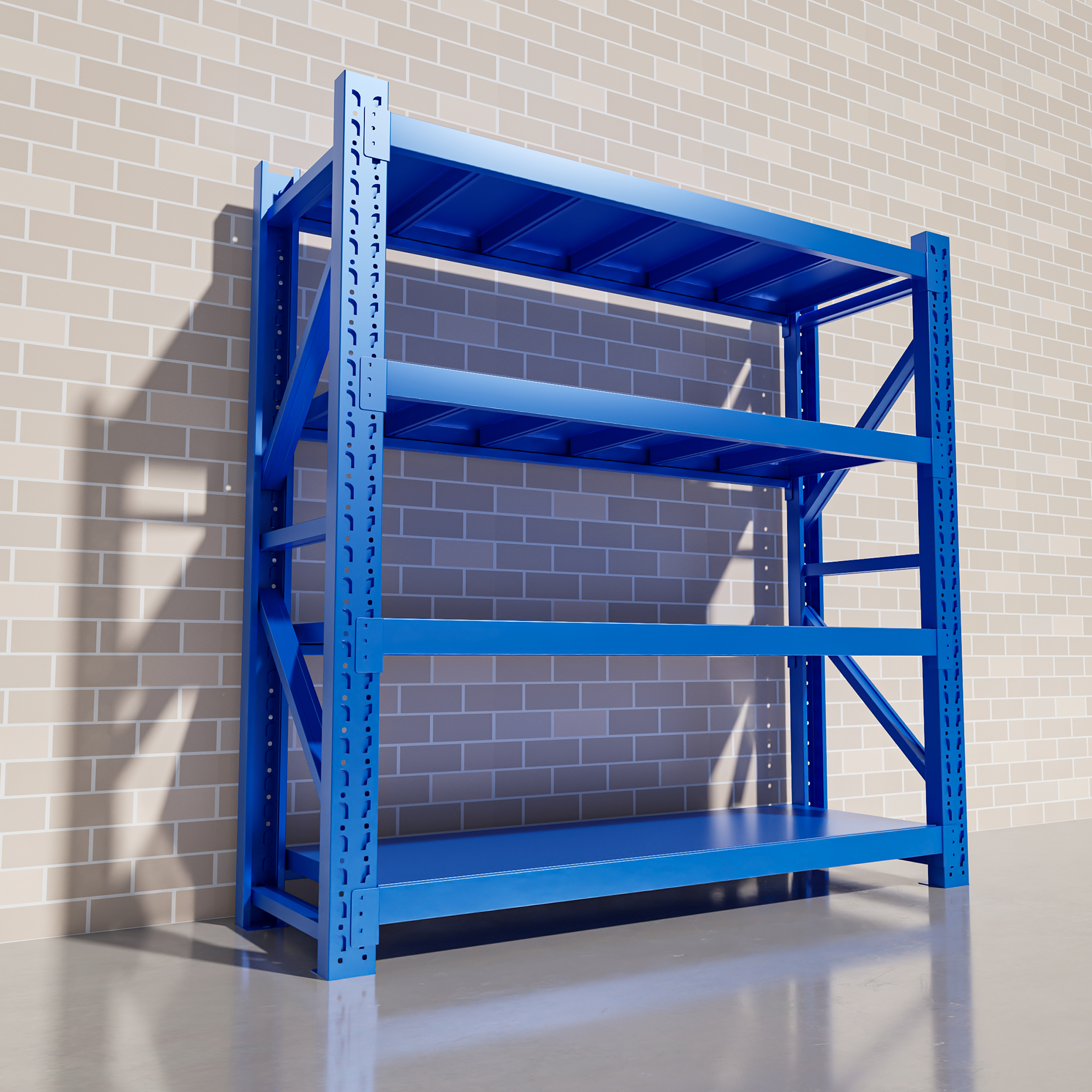 仓储货架b多层置物架超市地下车库办公货架商用收纳钢架储物置物