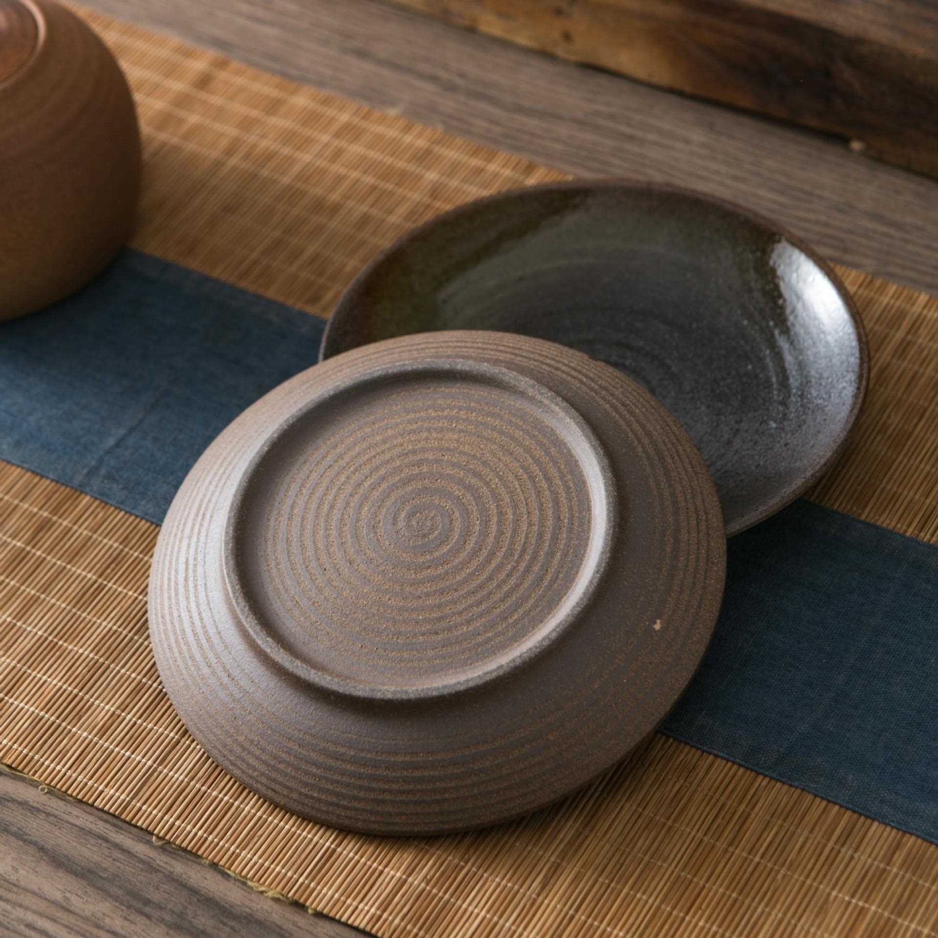 直销新款陶瓷壶承仿古釉干泡台单个高档茶台茶海养壶盘壶托茶壶承