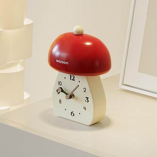 WOZOOM屋准家用轻奢钟表坐式玄关客厅创意简约座钟桌面摆件装饰品