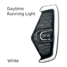 适用于尼桑纳瓦 NP300 Navara 2020-2024双色带黄光雾灯改日行灯
