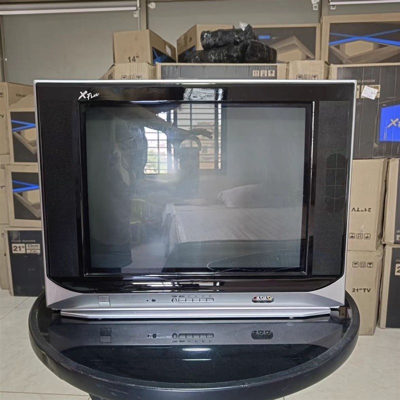 老式电视机17显像管台式彩电老人家TV屁股crt彩色老款21家用