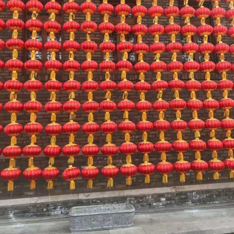 挂饰绸布广告印字定制灯笼布置新灯笼