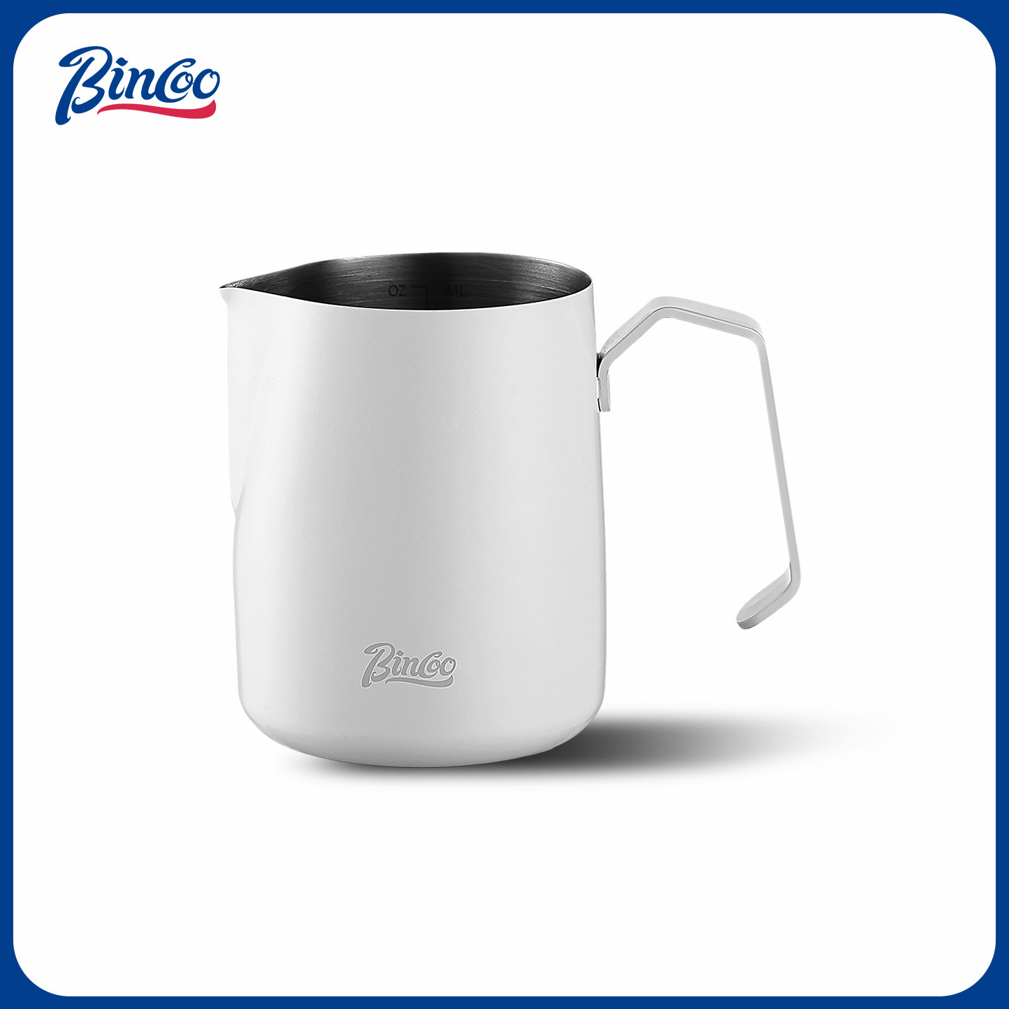 Bincoo沫语咖啡拉花缸尖嘴家用不锈钢带内刻度拉花杯手柄打奶缸,餐饮具,拉花缸/拉花杯/打奶缸,淘宝优惠券,粉丝福利购,淘宝优惠卷