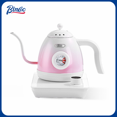 Bincoo渐层智能控温手冲咖啡壶家用温控b壶不锈钢恒温电热烧水壶