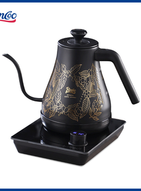 Bincoo智能控温电热水壶304不锈钢家用细口长嘴泡茶咖啡壶温控B壶