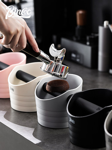 Bincoo咖啡敲渣桶家用吧台粉渣盒意式咖啡机倒渣桶咖啡废渣收纳盒