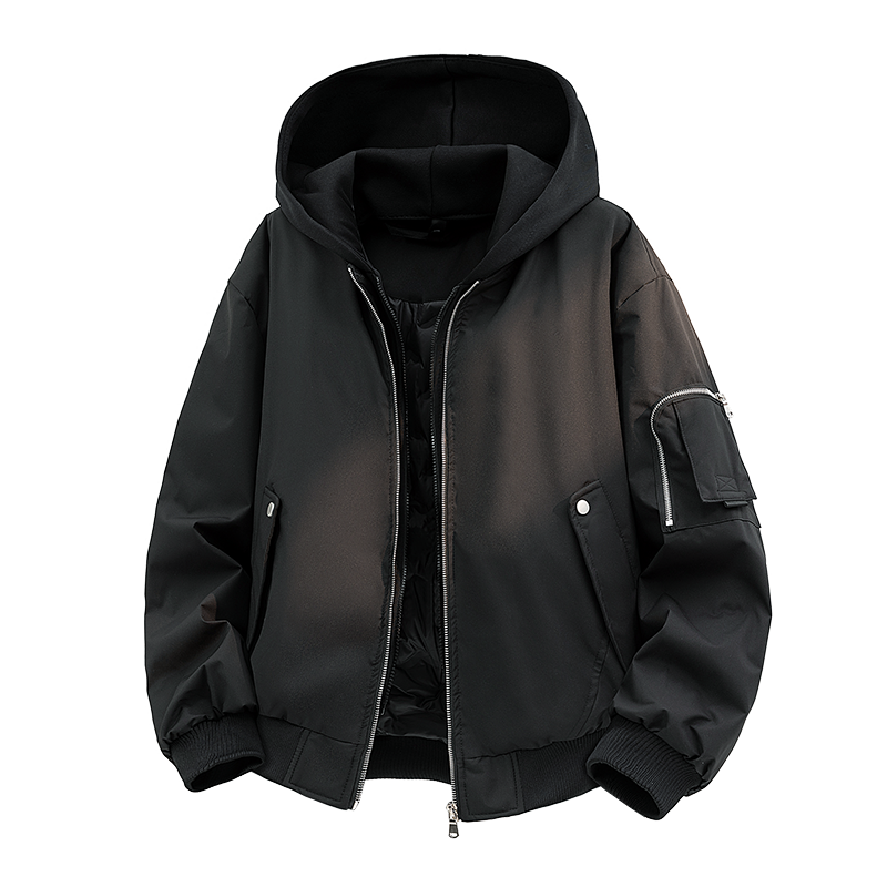 ZMOH羽绒服情侣款2026冬季假两件男士外套夹克防风保暖户外棉服女,男装,羽绒服,淘宝优惠券,粉丝福利购,淘宝优惠卷