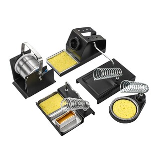 热销金属烙铁架 936焊台手柄烙铁座 支锡丝架多用锡线烙铁架洁咀