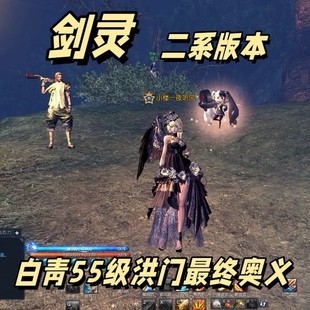 剑灵白青电脑单机版 2025新更 55级洪门的终奥义完美gm教程