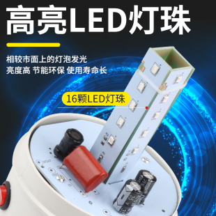 带开关声音可调声光报警器12 220V大分贝LED闪烁灯声光警示灯