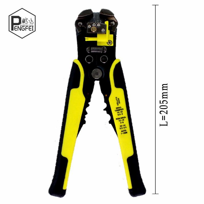 压剥1线钳组合套装0.-6mm2调压范GLK围端线子棘轮线钳套装剥线压