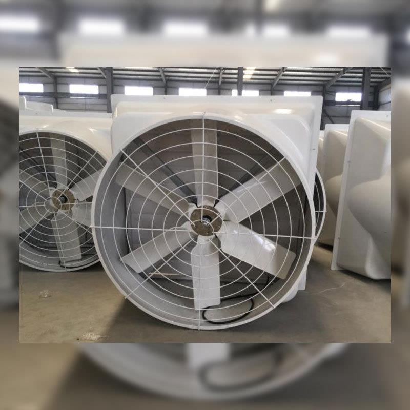 家畜牧养殖育雏排风机负01压风静机猪舍音喇风叭口玻璃钢厂机