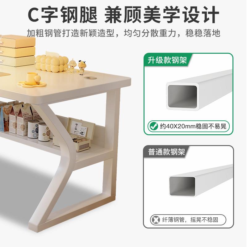 书桌学生家用卧室电脑桌台式简易桌子女生工作台学习桌老板办公桌