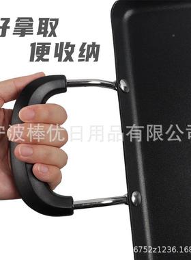 BY-KT-01加热烧烤盘托烤肉盘户外野炊式快速加热板便携解冻烤肉盘