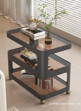 沙发移动厅茶几客厅家用轻奢红边几客方形简约AL102445收纳落柜网