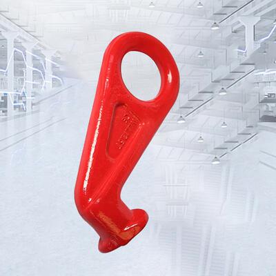 集装箱角5449吊钩直4度12吨眼型起重吊装索具码头港口货起重吊箱