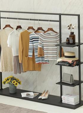 dde.5万人收藏】1衣新款衣ftXS6eMd帽架落地架铁艺创意【客厅简易