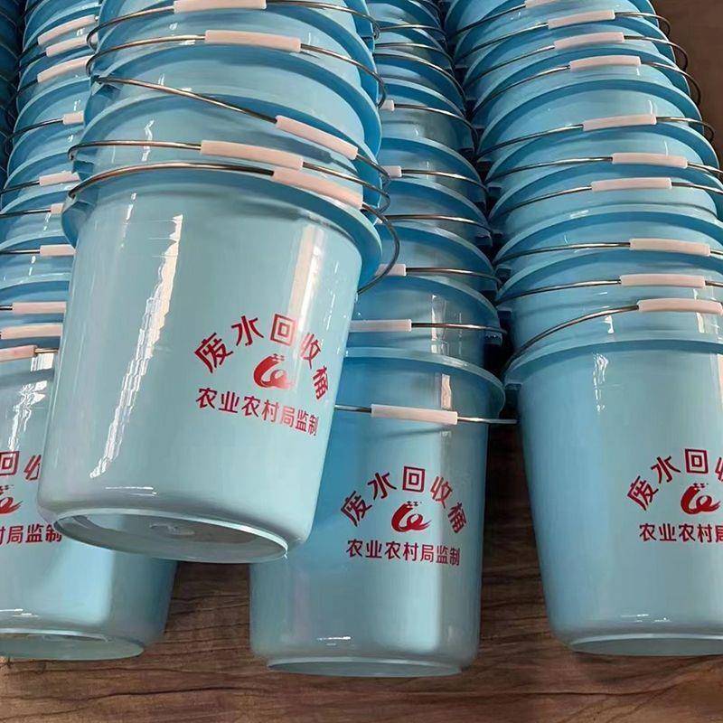 家用加厚塑料水桶耐摔塑料桶工地大口径储水桶农用化肥桶特厚红桶