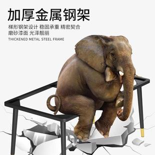 9U桌椅组餐合餐小户型现代简约简易租屋客厅吃饭桌子长防刮耐磨桌
