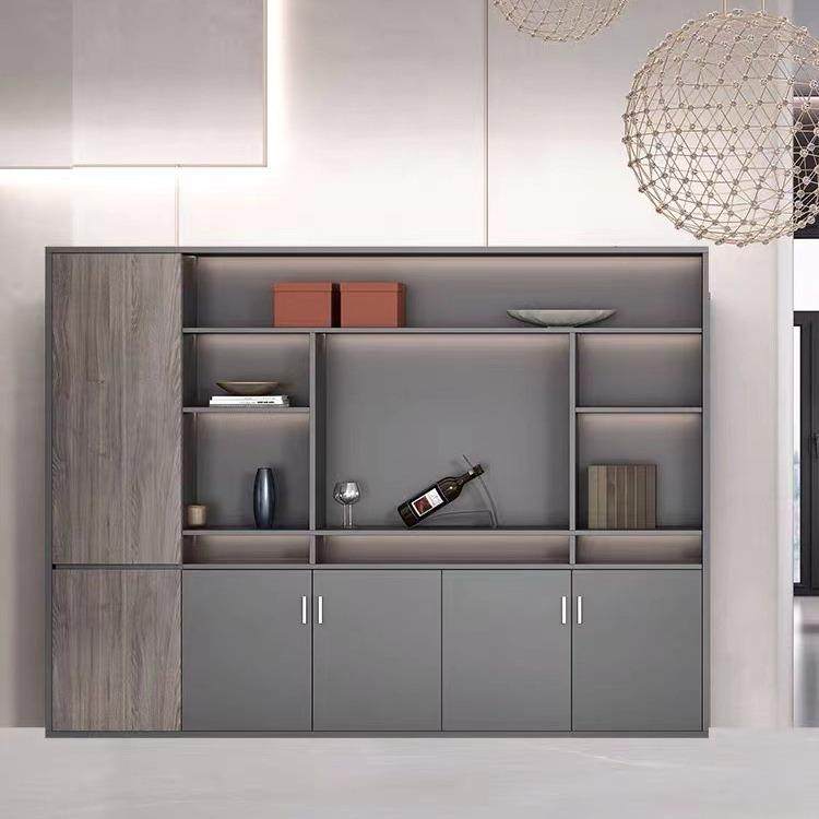 老板公资室文件柜木质背办景柜子靠料墙时尚柜储物隔断柜书BMS柜,商业/办公家具,办公储物柜,淘宝优惠券,粉丝福利购,淘宝优惠卷