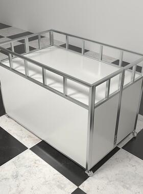 达不锈钢服36522促销花车良可折叠卖场装促销展架商场促示销车