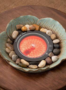 莲花围炉23JS0216煮茶器套装阳茶台室家用电全陶炉煮壶内小圆桌烤