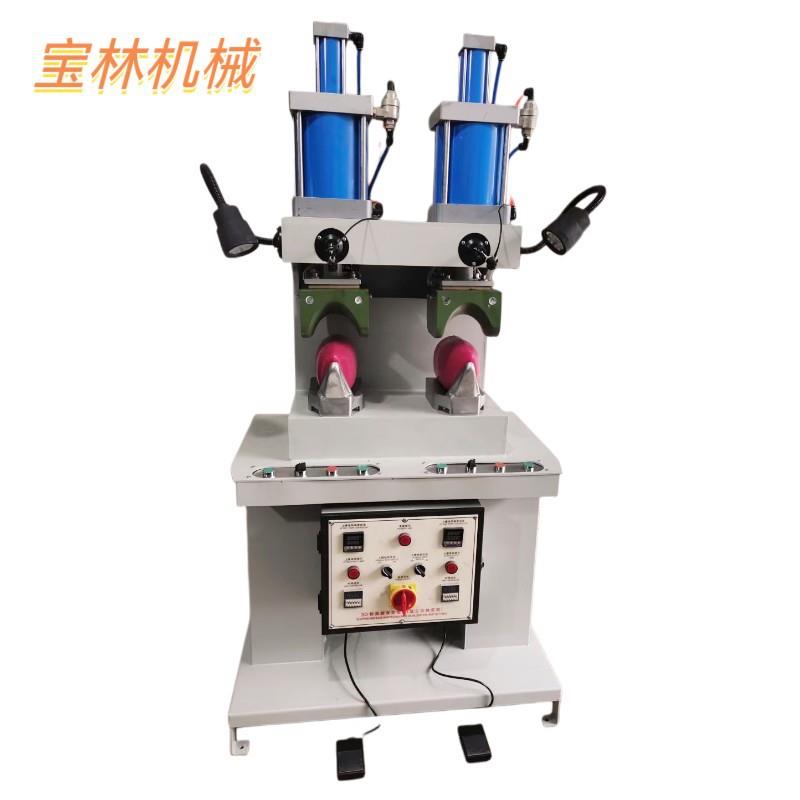 工厂供应全新皮革男款馒头机 双缸鞋面二次镘头鞋面翘度定型机