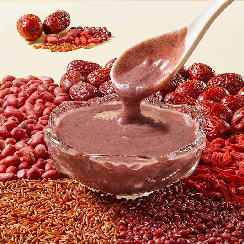 【以红润红】五红红枣豆浆粉高蛋白质高膳食纤维春季营养早餐WY