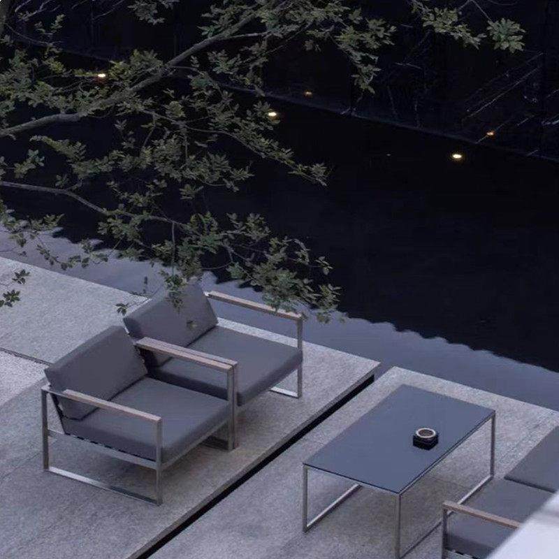 室外座椅户外沙发组合家具景观园林售楼部铝合金不锈钢休闲编藤,住宅家具,户外沙发,淘宝优惠券,粉丝福利购,淘宝优惠卷