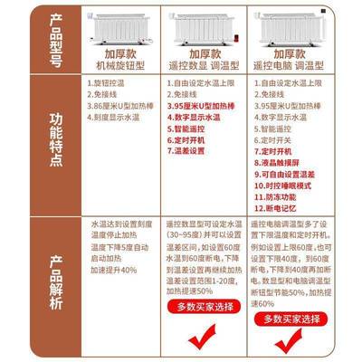 加水电暖气片注水电暖器家用电取暖器遥控水暖散热片节能省电静音