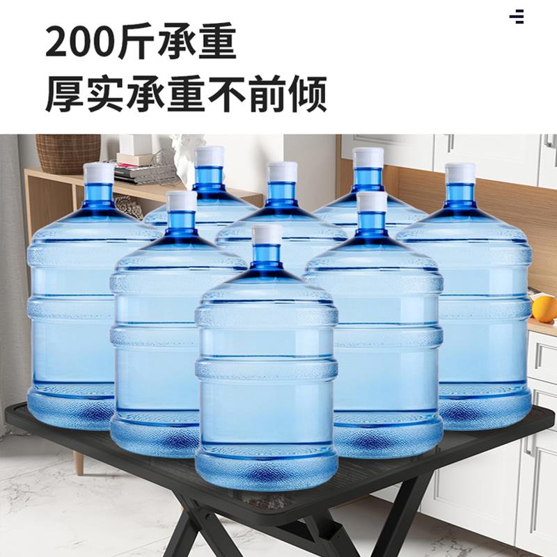 简易出租屋用户外便携式摆摊吃饭方桌小桌子可折叠桌餐桌家用户型