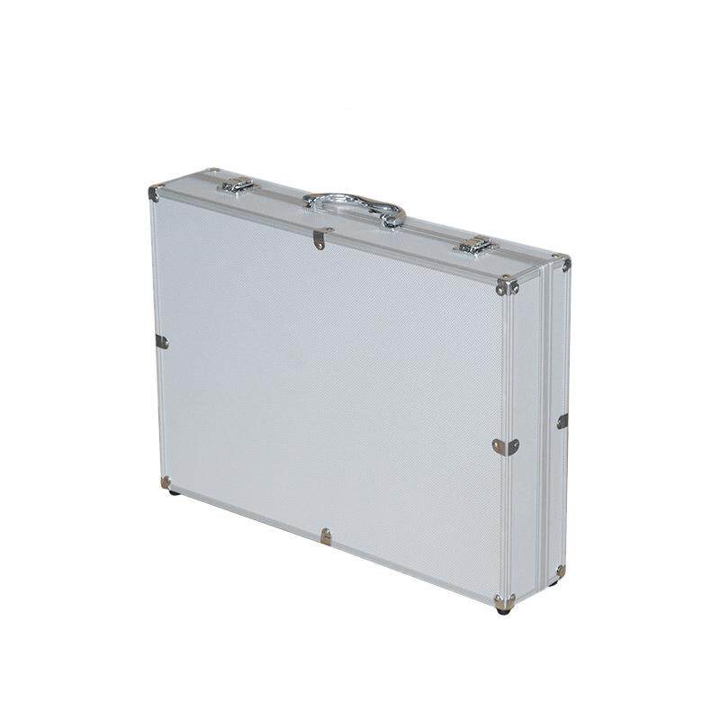 收巧厂家生产合金航空箱轻便携式铝制五金工具运铝输手提34式纳箱