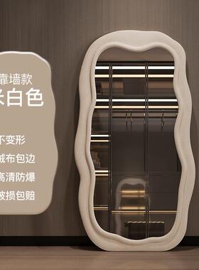 轻奢服支镜架款全户身镜家用落地镜入装店试衣卧室穿JMV衣镜异形