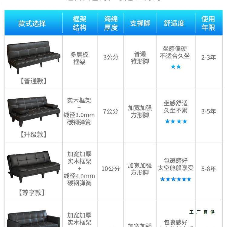 办室皮发小可躺公可睡折叠沙发床简约现代店面用接待JKR型三沙人