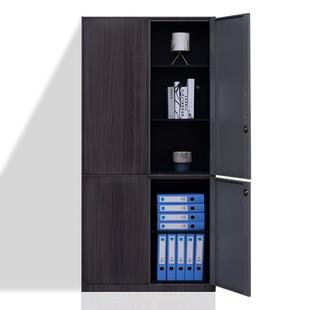 钢制转料印木纹文件柜铁皮家用柜书柜铁办档公03室资案矮柜更衣柜