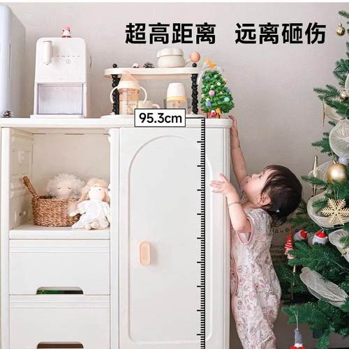 喂养台儿童收纳柜婴儿用品985衣柜储物宝柜分置物架宝类玩具柜