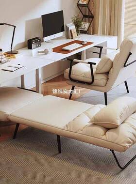 单人床坐办公可可多功能靠背午室座JWWOSSOF椅电脑睡椅沙发折叠躺