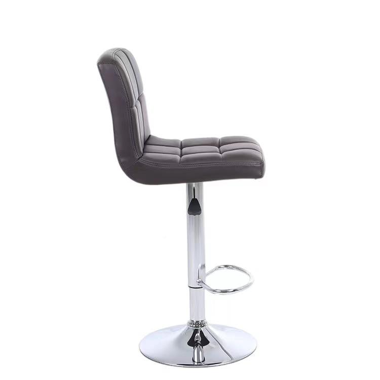 休闲椅高靠背易多升色PU皮可选颜色YC-024可旋可转调节降吧椅简家