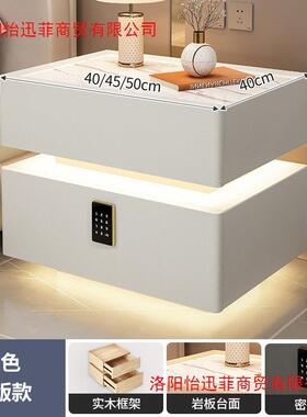 悬浮智能头柜现床代简约线充电意式极简卧XF01边室家用创意网红床