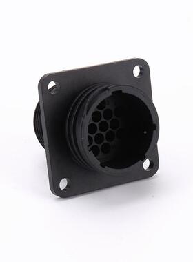 182916-182655BVA-TE型国产航空插公端带法兰连接1器尾1夹1826头5