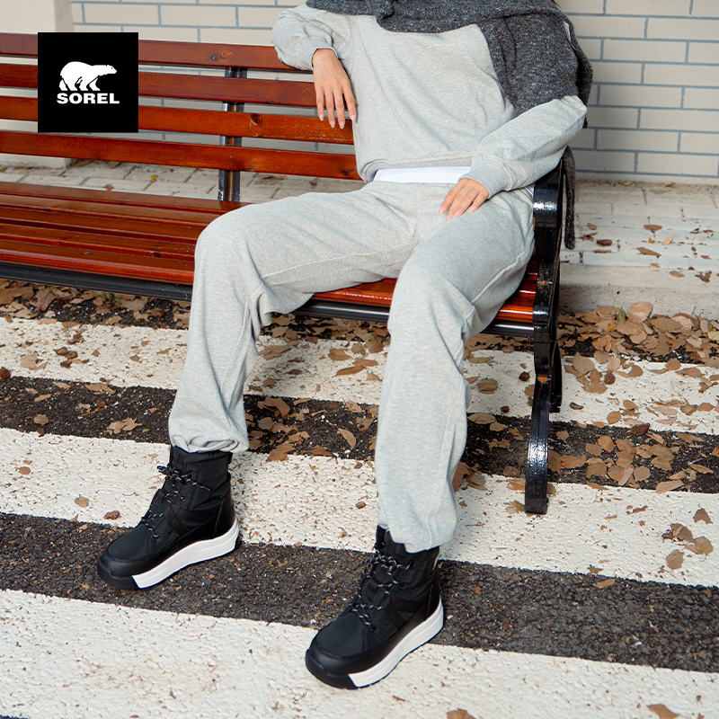 SOREL WHITNEY™秋冬新款户外女子防水干爽运动风保暖雪地靴NL5282