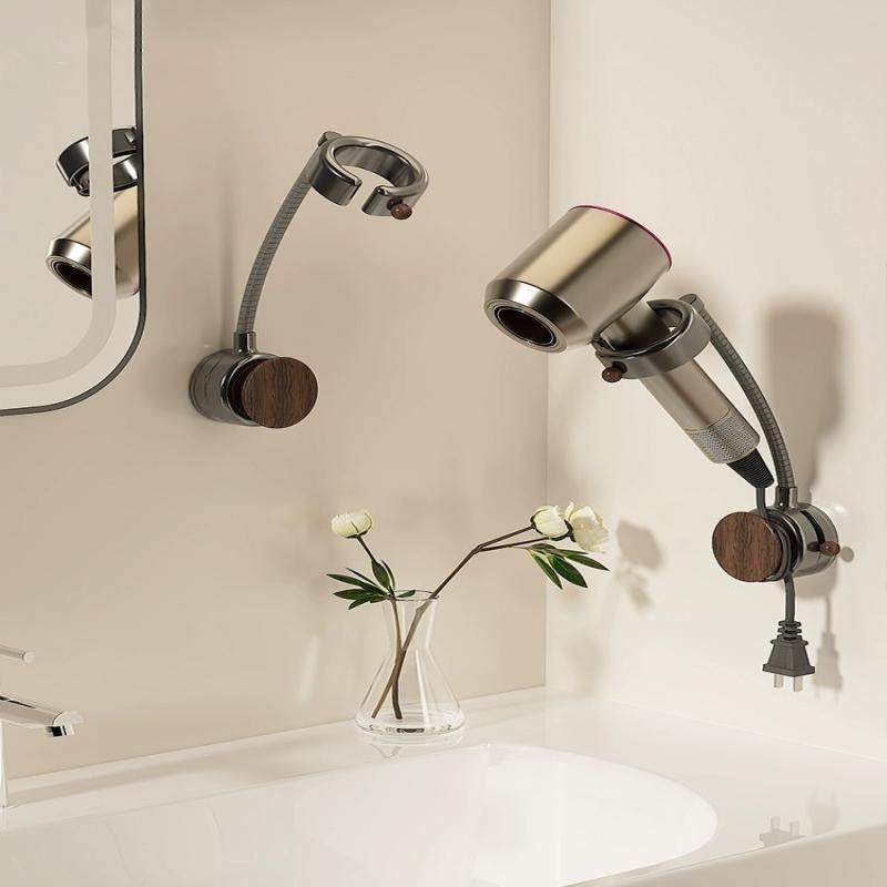 吸盘吹风机支架懒人解放双手吹风机挂架浴室吹风机架子免打孔置物,家庭/个人清洁工具,吹风机置物架,淘宝优惠券,粉丝福利购,淘宝优惠卷